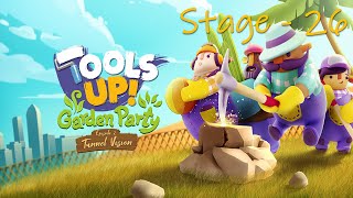 Tools Up! Garden Party - Episode 2: Tunnel Vision (2 Players) - Stage-26 (3 Leaves)
