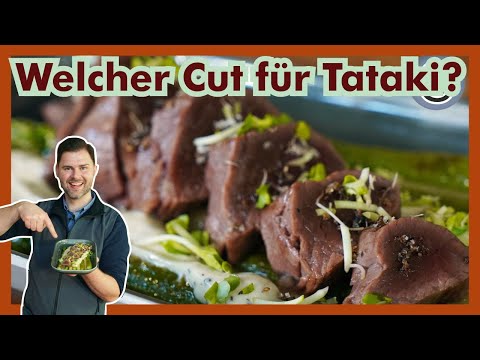 Was ist Tataki? Biru Wagyu Tataki mit Spargel / eatventure