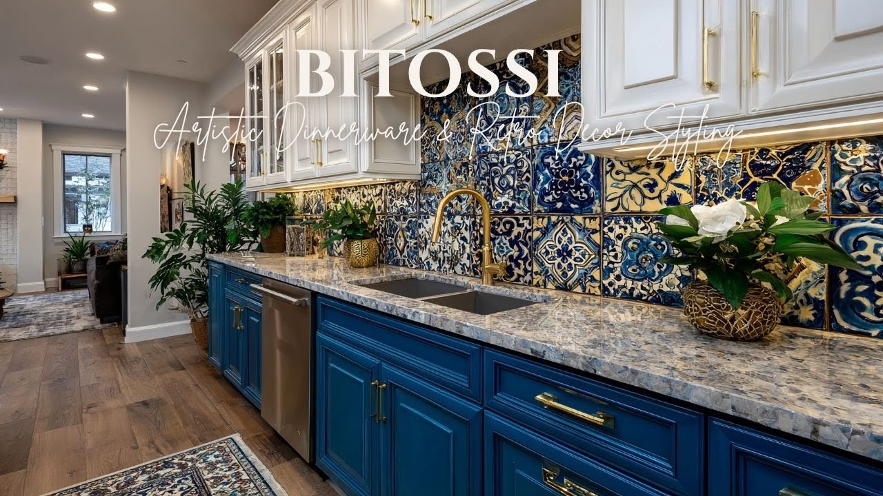 Bitossi Home Italian Vintage Kitchen Tour  Artistic Dinnerware & Retro Decor Styling