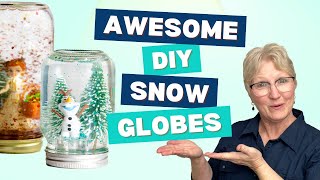 Simple DIY Snow Globes | Welcome to Nana's