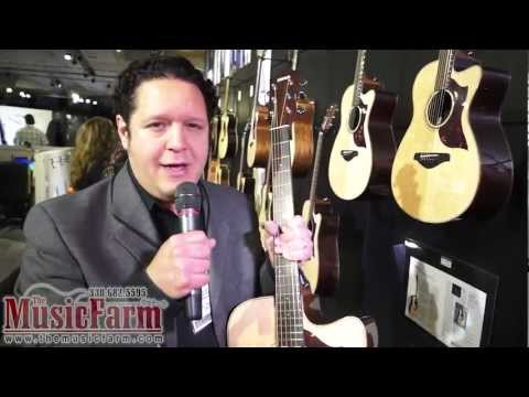 Winter NAMM '12 - Yamaha A Series Acoustic Electric Guitars
