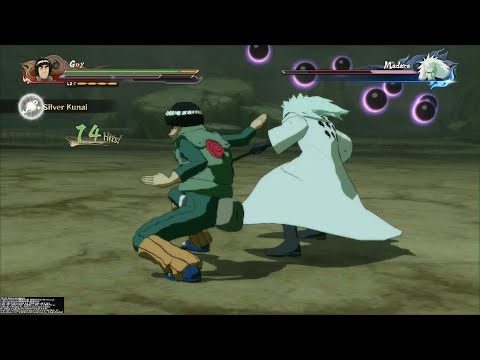 Might Guy vs. Madara Boss Battle - Ultimate Ninja Storm 4