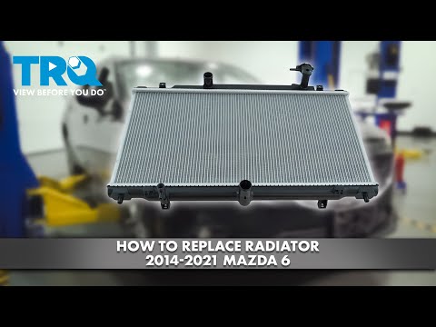 How to Replace Radiator 2014-2021 Mazda 6