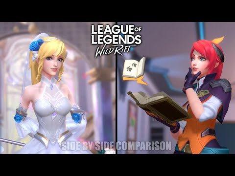 Crystal Rose & Battle Academia Lux | Comparison | WR