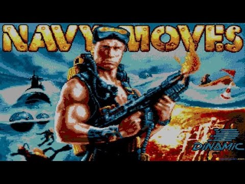 Navy Moves gameplay (PC Game, 1988)