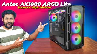 Download lagu Antec AX1000 ARGB Lite | Ultimate Airflow Case with 4 ARGB Fans & 420mm GPU Clearance mp3