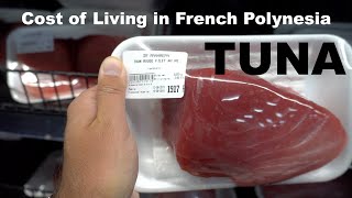 BACKPACKERS Cost of living French Polynesia FOOD GROCERY SUPERMARKET MOOREA