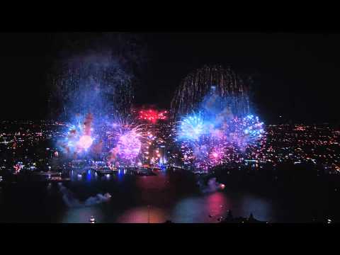 Kim Dotcom gives  fireworks to New Zealand(in 2010 /to new year 2011)
