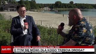 Wideo1: O tym się mówi - Szymon Hołownia, na plaży w Boszkowie, tłumaczy komu jest potrzebna \