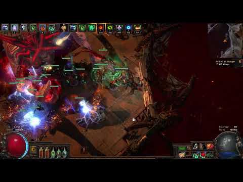 PoE HC Delirium Kitava Act 10 - Slave Driver Necromancer