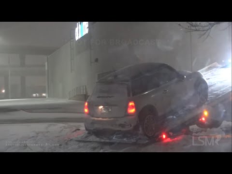 02-14-2021 Grapevine, TX - Snowfall Causes Low Visibility and Gross Travel Conditions