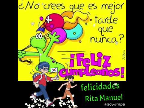 Felicidades  Dagoberto