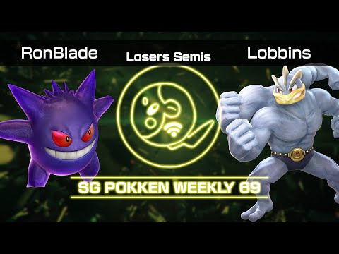 SGPW v. 69 -  Pokkén DX Losers Semis: RonBlade (Gengar) vs. Lobbins (Machamp)