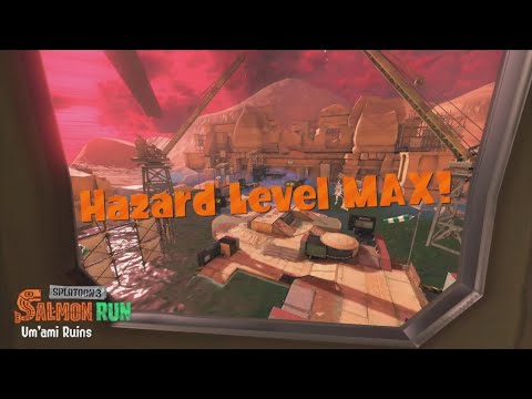 Splatoon 3 - Big Run -  Um'ami Ruins (Hazard Level MAX + High Score Run) (Sep. 1st)
