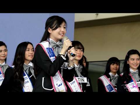 180428 MNL48 Sela thanking the fans after MNL48 First General Election @ ABS CBN Center Road