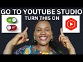 YouTube NOT Recommending Your Videos Go To YouTube Studio TURN ON THIS SETTINGS