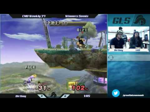 CMU Weekly 37 Winners Semis - Dirtboy (Pit) vs. VHS (Zero Suit Samus)