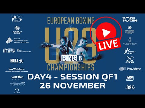 European Boxing U23 Championships - Day4 - Session QF1 (Ring B)