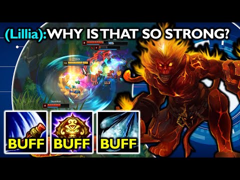 RIOT BUFFED WUKONG AND IT WAS STUPID! (Q-W-E = BUFF)