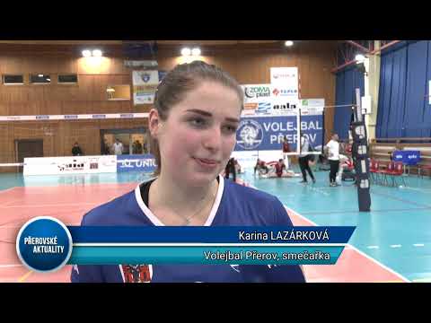 Volejbal Přerov vs. Prometey Dnipro (UNIQA Extraliga, volejbal ženy, 8. kolo)
