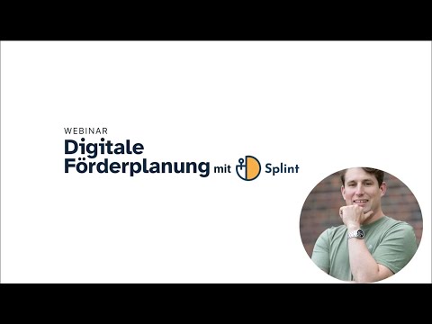 SPLINT Funding Planning Webinar Recording from November 5, 2025