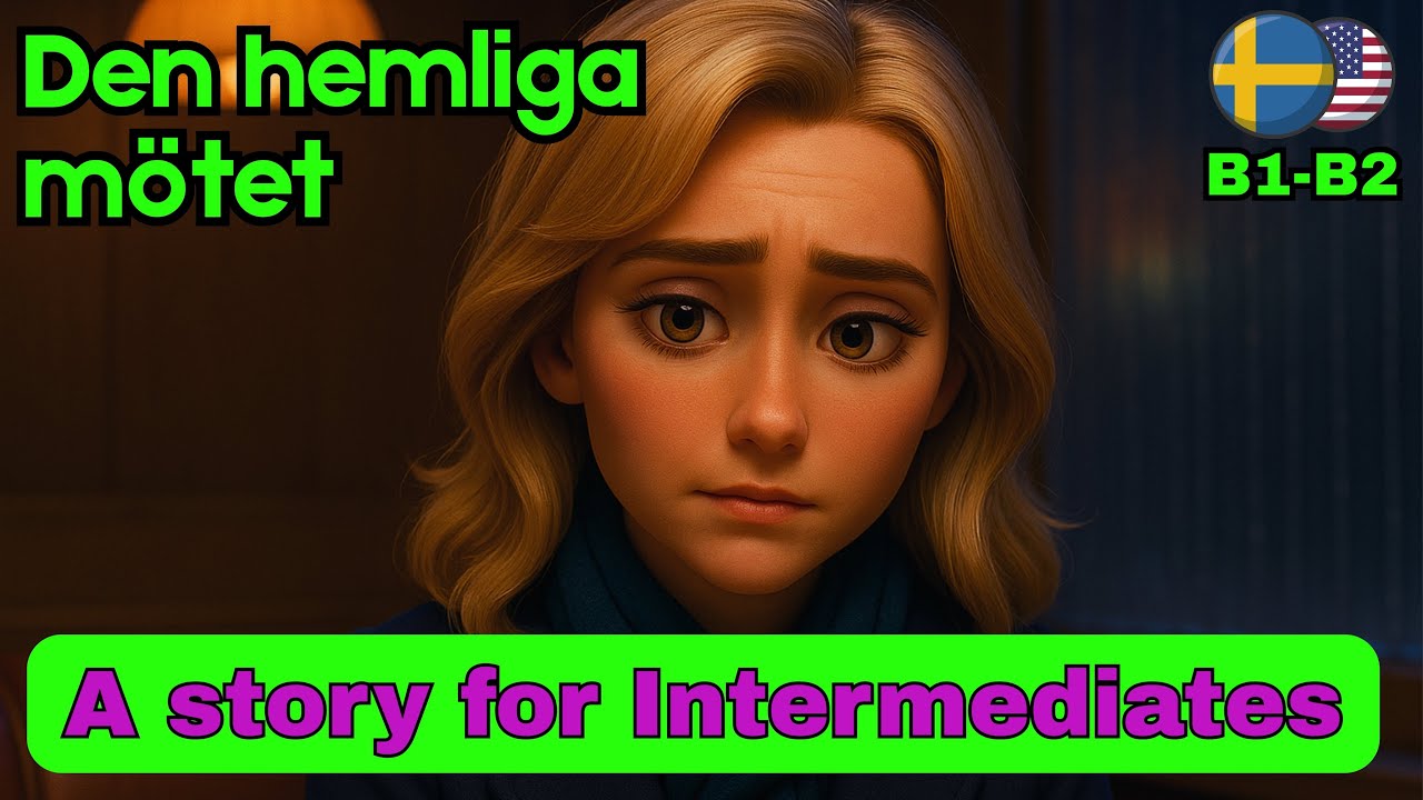 Learn Swedish FAST (Lär dig svenska) 🇸🇪 Short Story for Intermediate (B1-B2) + Subtitles | #11 - YouTube video featuring the word be sure