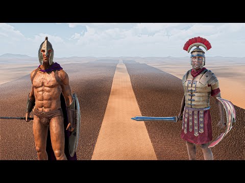 1 MILLION SPARTANS vs 500.000 ROMAN GENERALS - Ultimate Epic Battle Simulator 2 UEBS 2