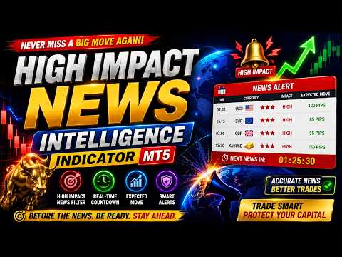 Video High Impact News Intelligence Indicator MT5