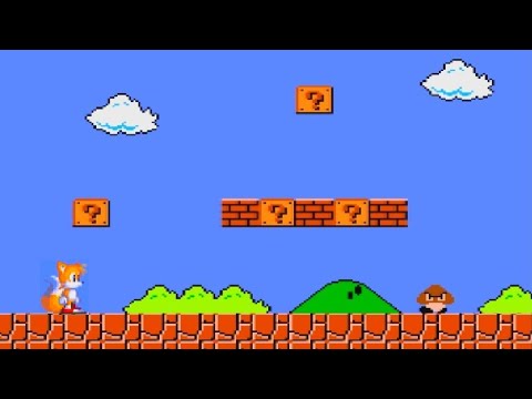 Tails: Sonic Super Mario Bros Crossover - Super Clash Bros