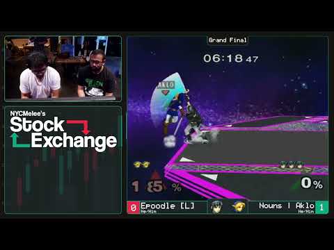 Stock Exchange S1E5: Epoodle vs Aklo - Grand Finals SSBM