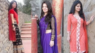 Navratri Lookbook ~ Indian Outfit Ideas For Girls~ How To Style Ethnic Wear