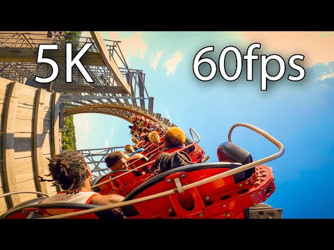 Back row point of view footage of Hades 360