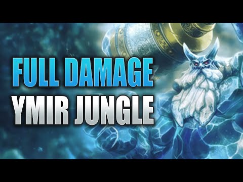 SMITE Conquest | Ymir Jungle - FULL DAMAGE SMACKS!