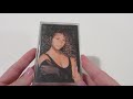 Unboxing Mariah Carey Self Titled Debut Cassette Tape Album 1990