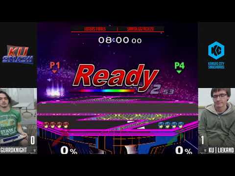 RCJL #20 SSBM - GuardKnight (Marth) Vs. KU | Liekand (Marth) Losers Finals