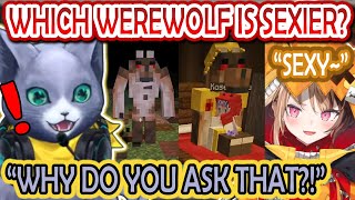 The JP Host of Minecraft Test of Courage Loses It At Gigi's Werewolf Obsession w/ IRyS, Bae, & Biboo