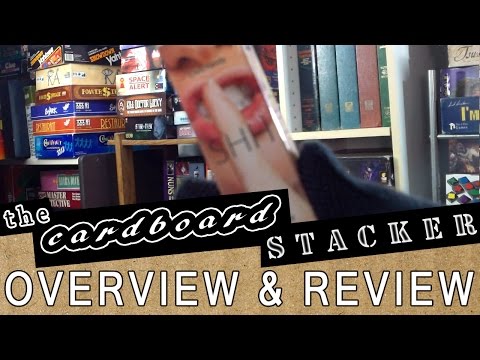 Overview & Review with The Cardboard Stack - SHH - Pack-O-Games 7