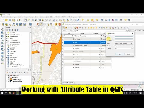 QGIS Tutorials 20: Working with Attribute Table in QGIS | QGIS Beginners