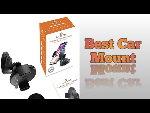 Amkette igrip Magnetic Air Vent | Phone Holder | Best Car Mount