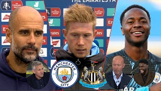 Man City vs Newcastle United 2-0 We book a Semi Final date with Arsenal!Guardiola & Bruyne Reaction