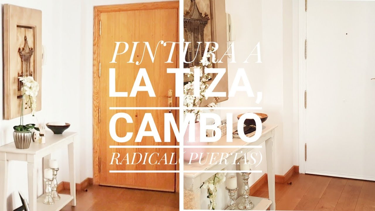DIY                 PINTURA A LA TIZA   CAMBIO RADICAL DE PUERTAS