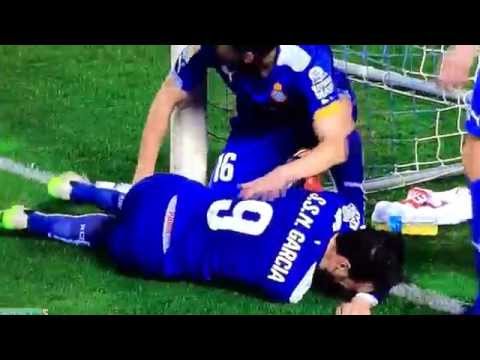 Malaga vs RCD Espanyol 0-2 14/02/2015 GOAL Sergio Garcia