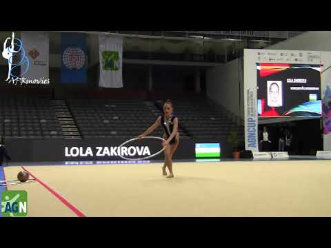 Lola Zakirova - UZB - Arco (Hoop) - Junior Final - AGN Cup 2018