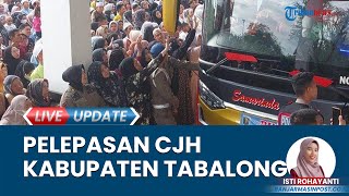 Penuh Haru, Tangis Keluarga Iringi Pelepasan Jemaah Calon Haji Tabalong ke Embarkasi Banjarmasin