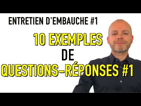 JOB INTERVIEW - 10 SAMPLE QUESTIONS AND ANSWERS TO CONVINCE RECRUITERS (Simulation)