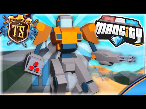 HELT NYT *MECH SUIT* I MAD CITY! - Mad City | Dansk Roblox med @TortenSkjold