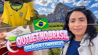 CONHECI O OUTLET DO BRASIL + TURISMO EM BH - LAGOA DA PAMPULHA E MERCADO