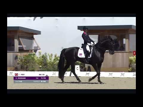 Charlotte Fry Glamourdale Airlines Grand Prix Dressage Freestyle A-thEuropean Dressage Championship