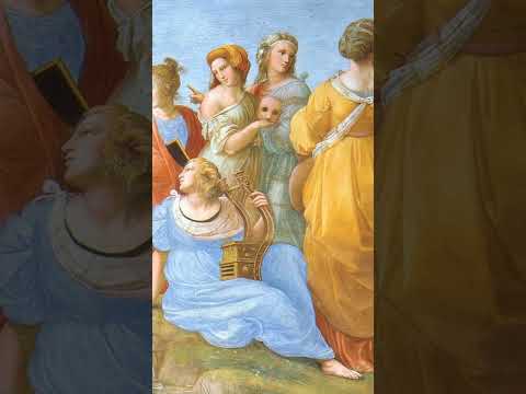 The Parnassus by Raphael – Where Poets and Muses Meet #TheParnassus #Raphael #ApolloAndTheMuses