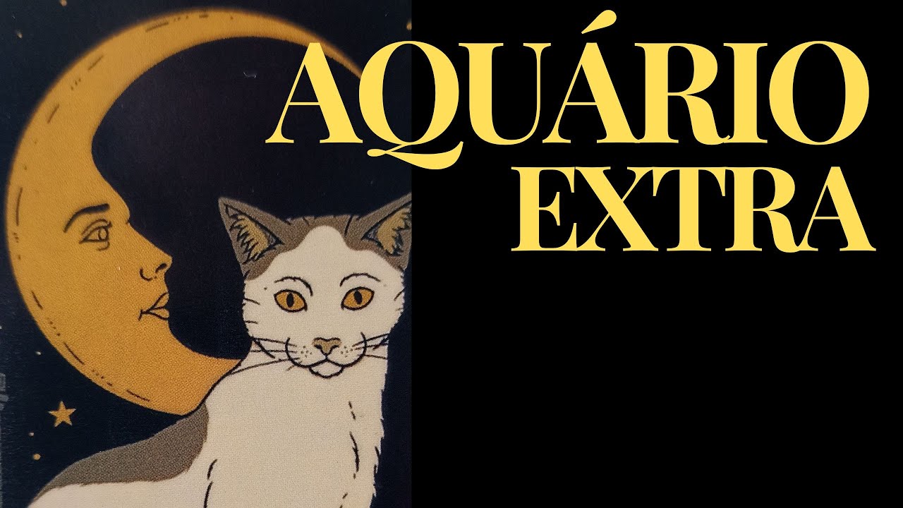 AQUÁRIO. Ninguém vai entender como você conseguiu isso ;-) #tarot